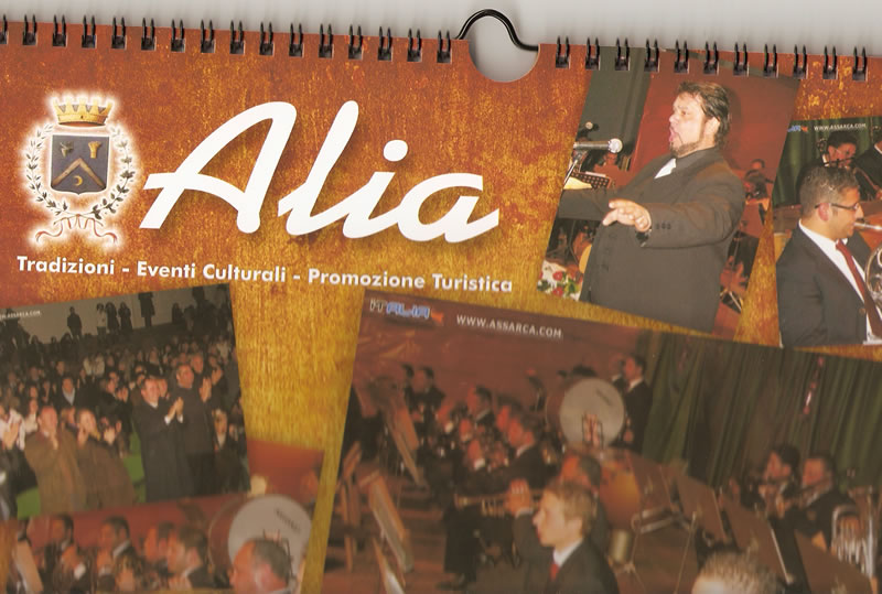 Alia: Le foto di assarca.com nel calendario del comune di Alia